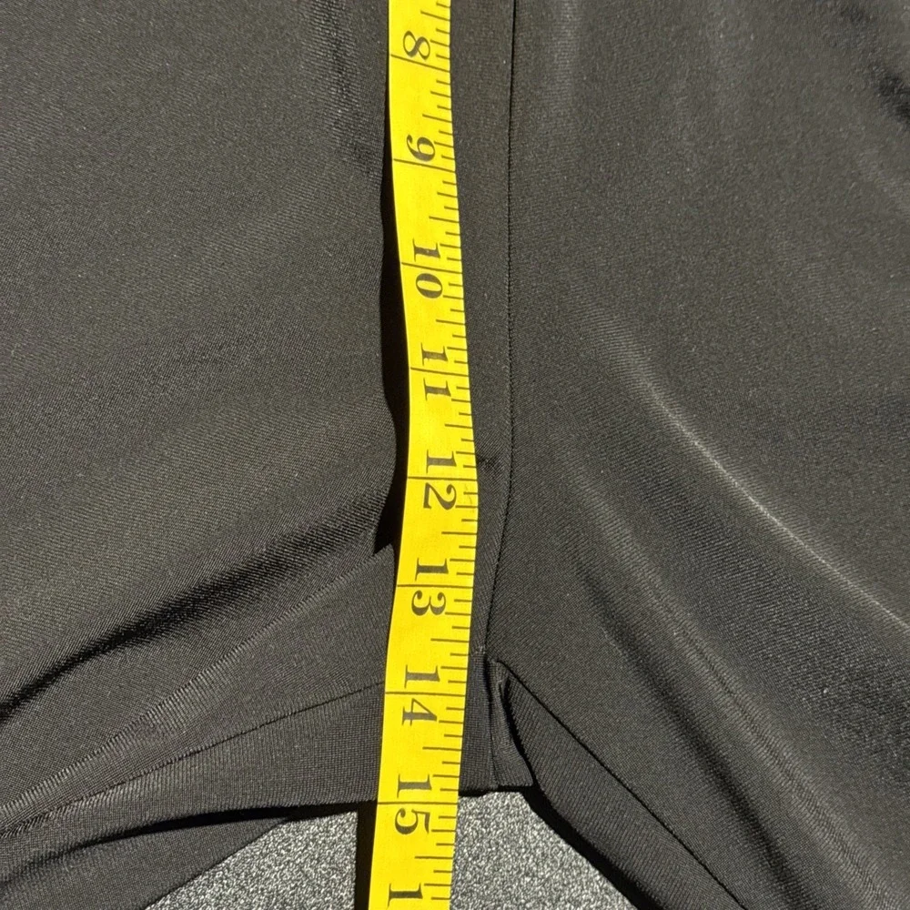Puma Black Athletic Track‎ Pants White Side Stripe Joggers Mens L